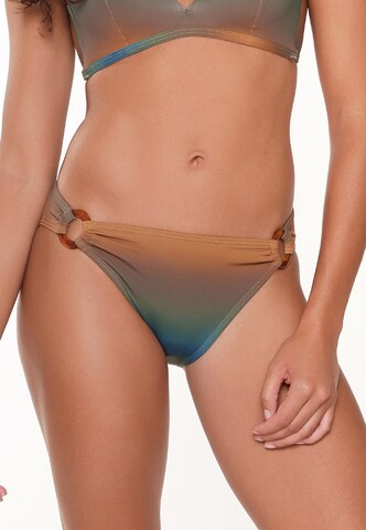 LingaDore Bikini Bottoms in Brown: front