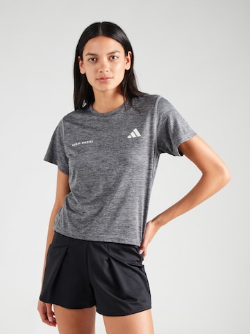 ADIDAS PERFORMANCE - Camiseta funcional 'OTR' en negro: frente