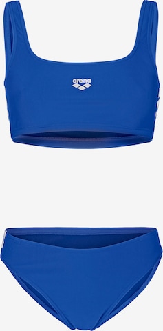 ARENA Sportbikini 'ICONS' in Blauw: voorkant