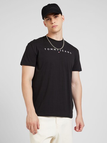 Maglietta di Tommy Jeans in nero: frontale