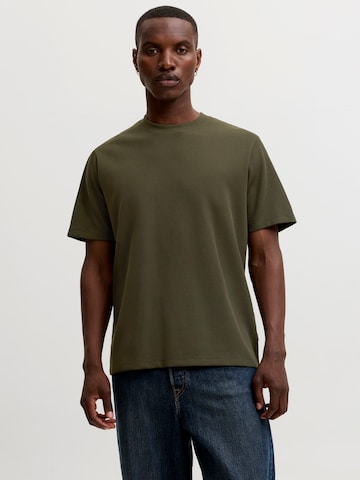 JACK & JONES Μπλουζάκι 'JJEAustin' σε πράσινο: μπροστά