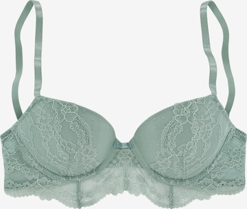 Push-up Reggiseno di VIVANCE in verde: frontale