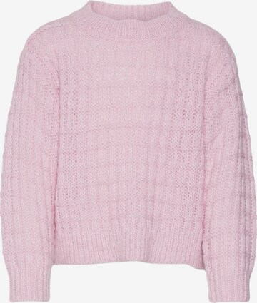 Vero Moda Girl Pullover 'VELINA' in Pink: predná strana