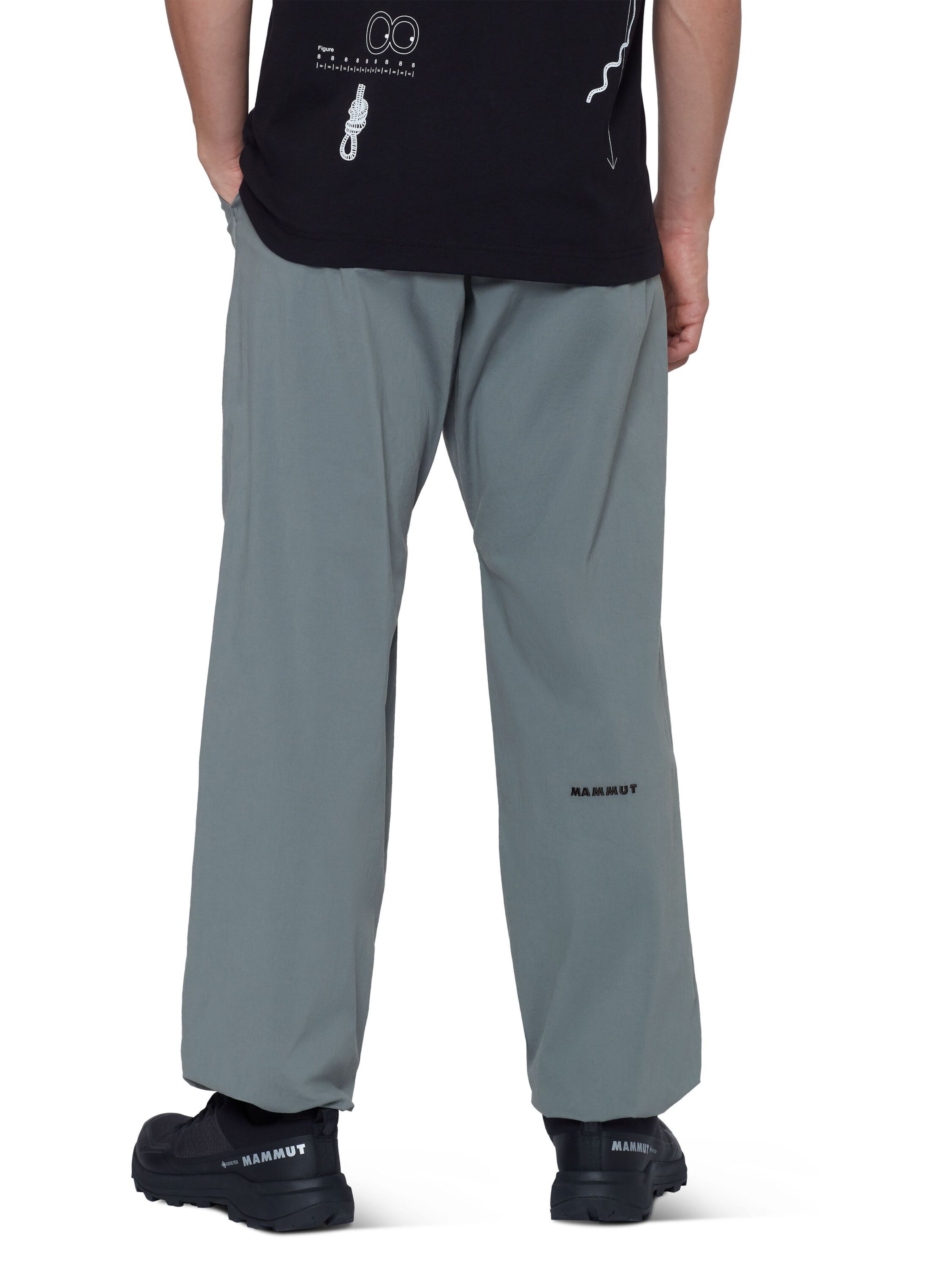 MAMMUT Regular Outdoor Pants in Grey