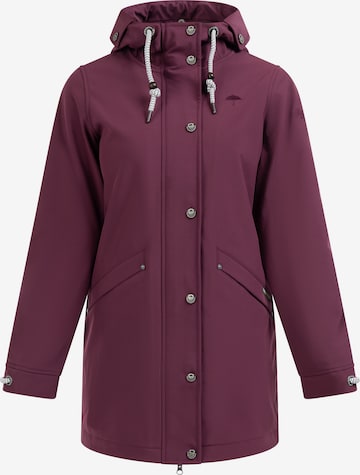 Schmuddelwedda Weatherproof jacket in Purple: front