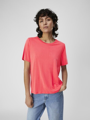 T-shirt 'Annie' OBJECT en rose : devant