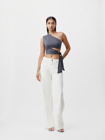 LeGer by Lena Gercke Loose fit Jeans 'Albany Tall' in White
