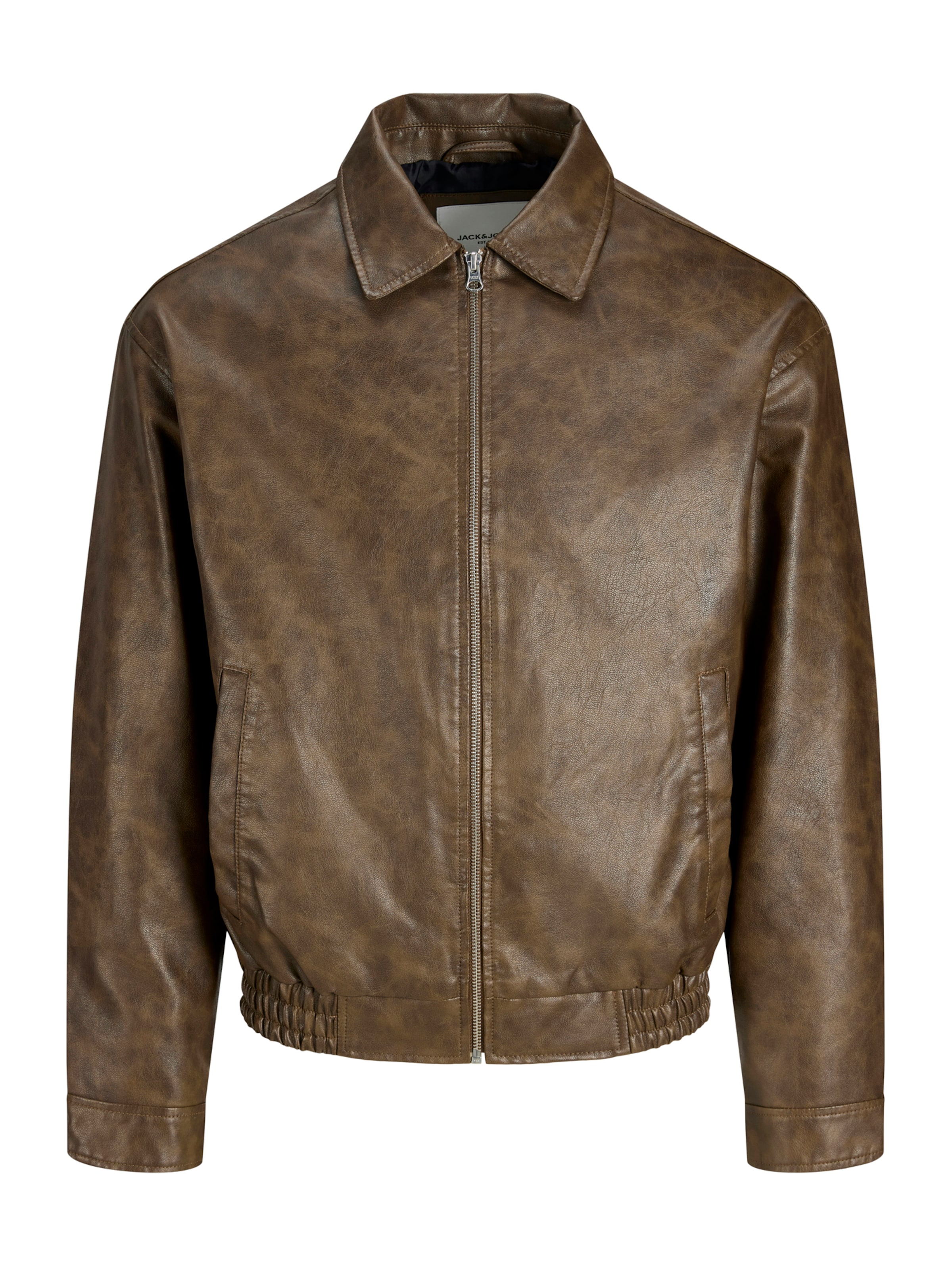 JACK & JONES Overgangsjakke 'JJLEON' i brun: forside