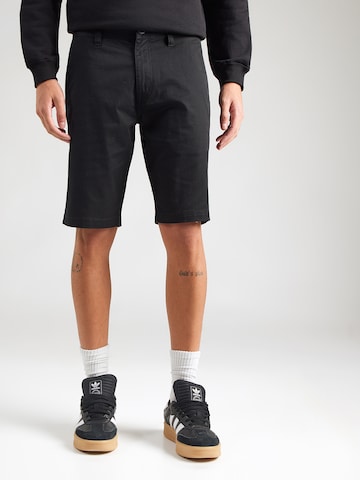 Regular Pantalon 'FRCKN MDN' Volcom en noir : devant