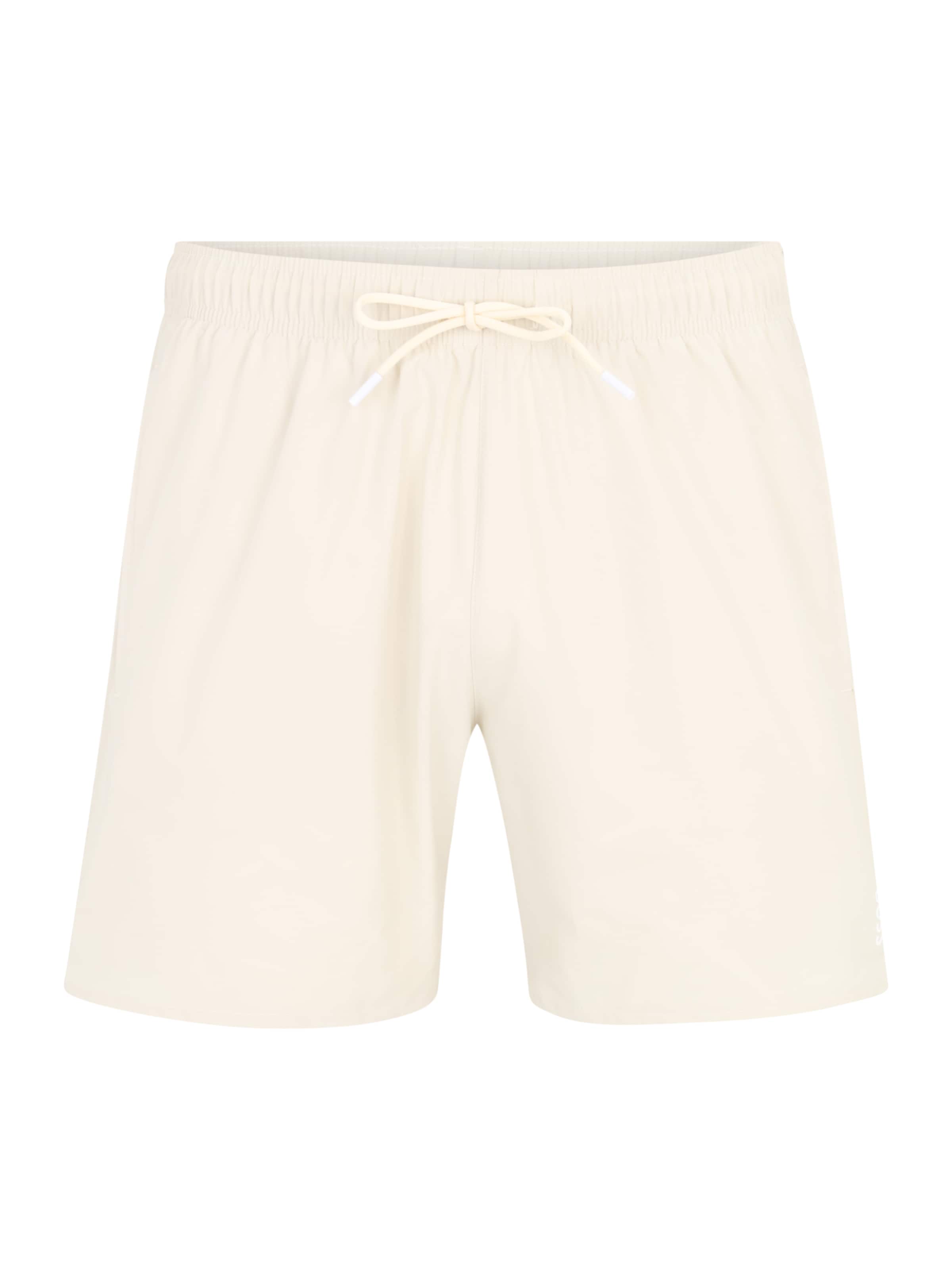 Pantaloncini da bagno &#x27;Iconic&#x27; di BOSS in bianco: frontale