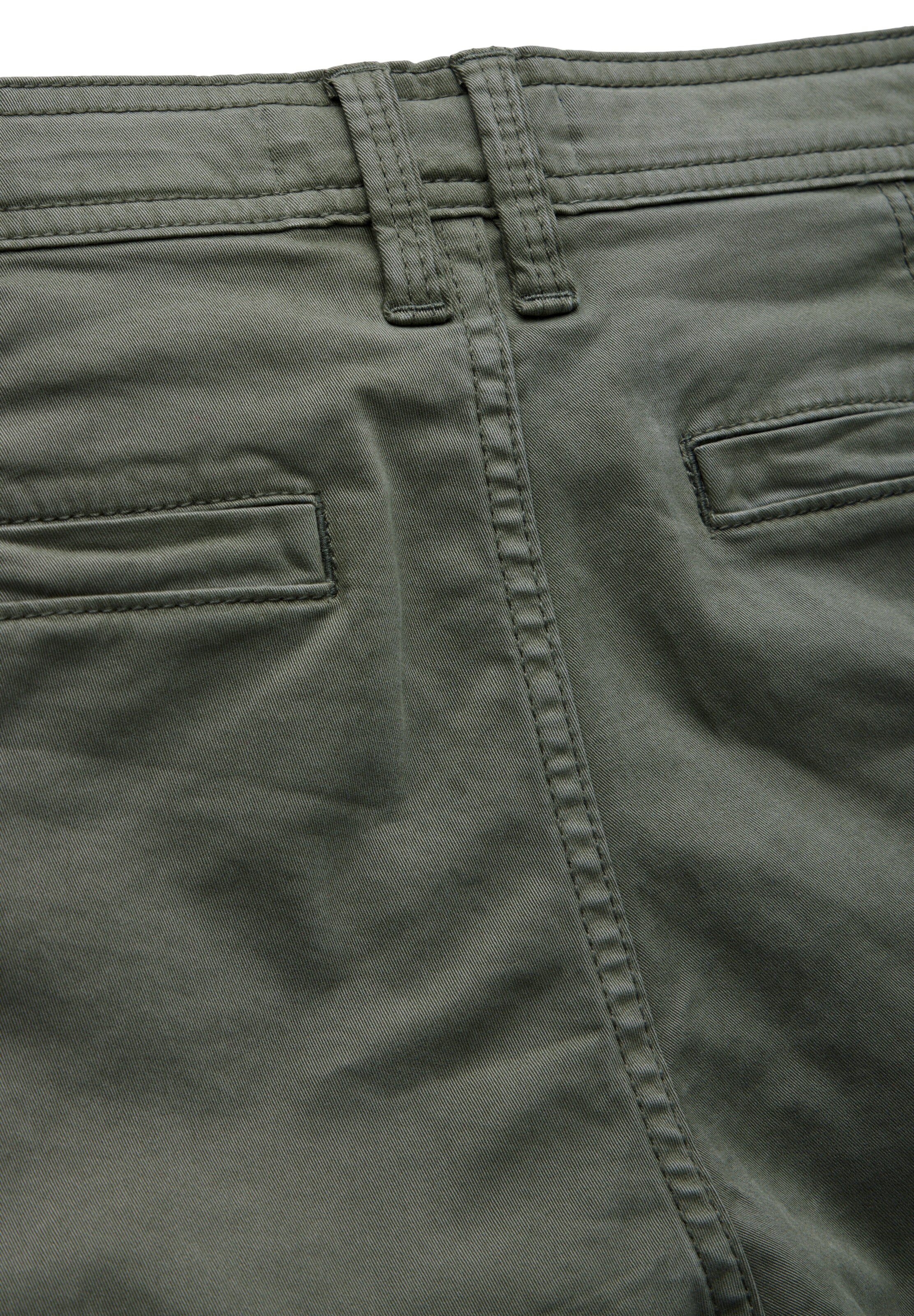 Street One MEN Slimfit Hose in Grün