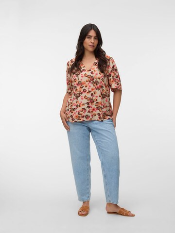 Camicia da donna 'JAMIE' di Vero Moda Curve in beige