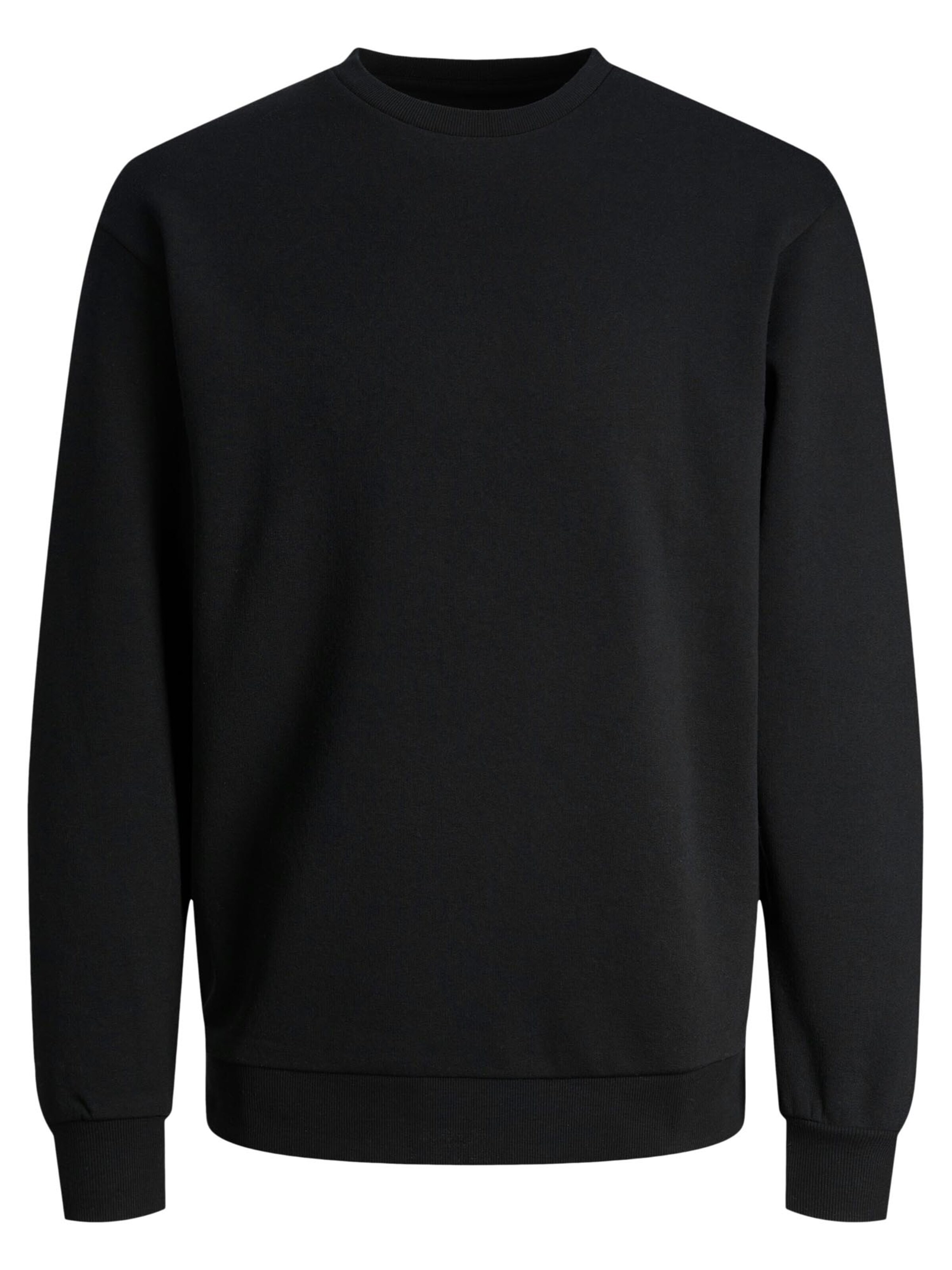 JACK & JONES Sweatshirt 'Bradley'‌‌‌‌‌‌‌ in Schwarz: Vorderseite