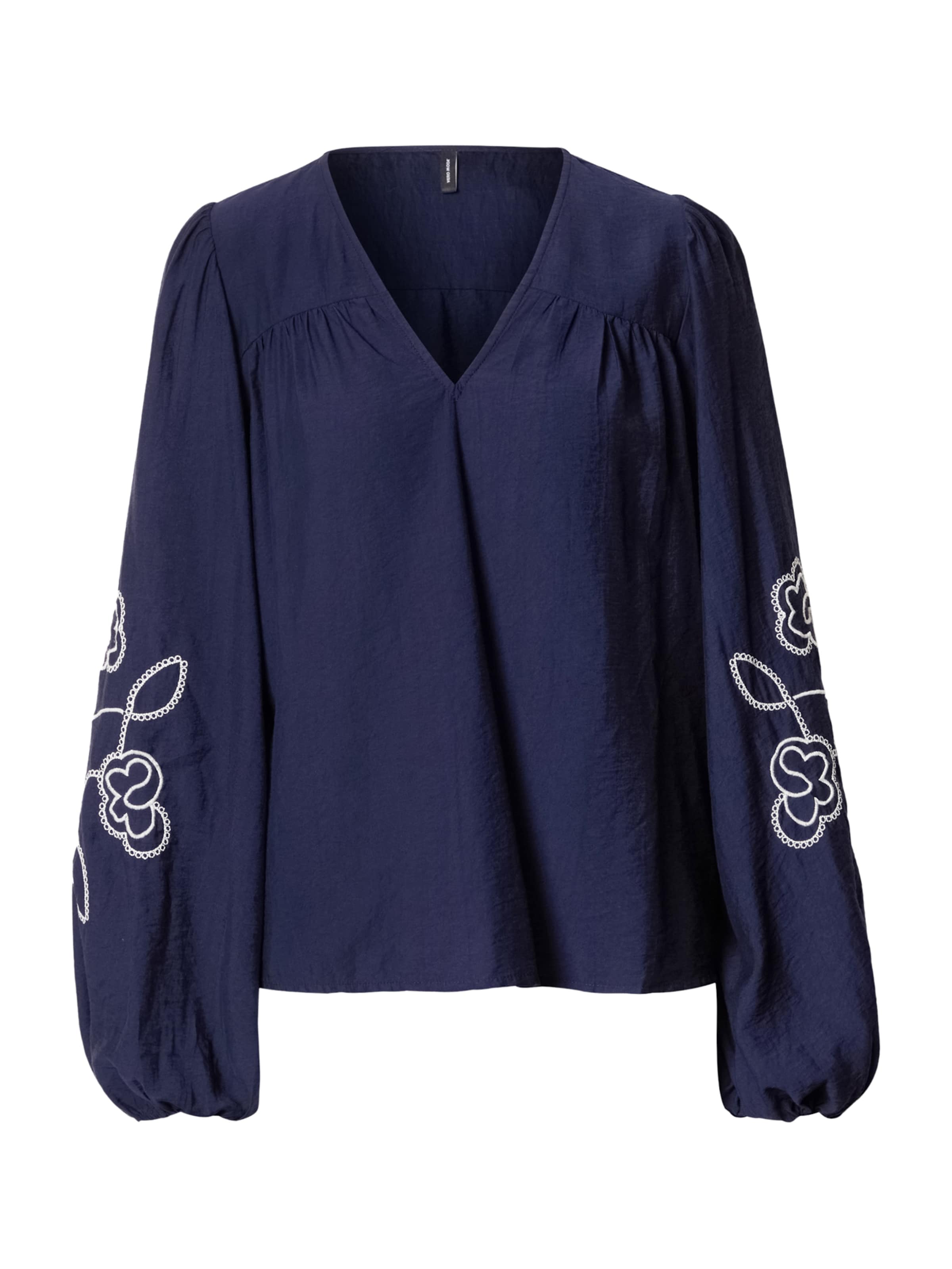 Vero Moda Tall Bluse 'VMANYA' i blå: forside