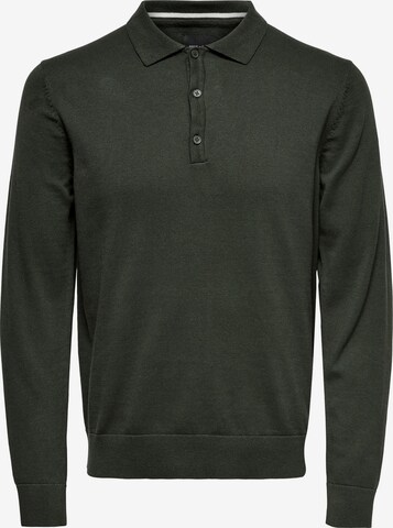 Only & Sons Pullover 'Christoph' in Grün: front