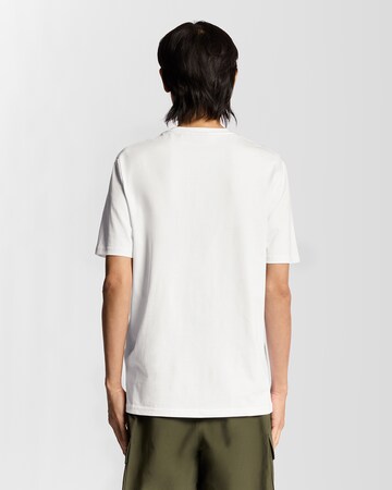 Lyle & Scott Shirt 'Script' in Wit