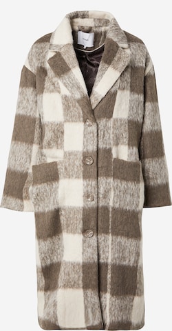 NÜMPH Between-Seasons Coat in Beige: front