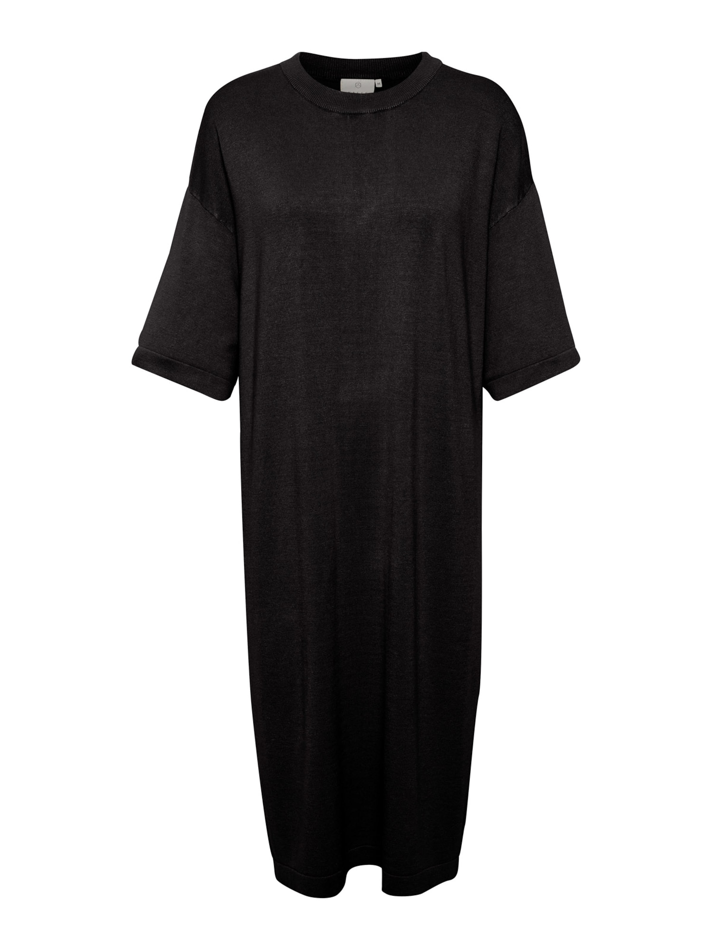 Kaffe Kleid 'Fenia' in Schwarz: Vorderseite