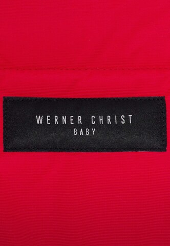 Werner Christ Baby Lammfellfußsack 'TULA VARIO' in Rot