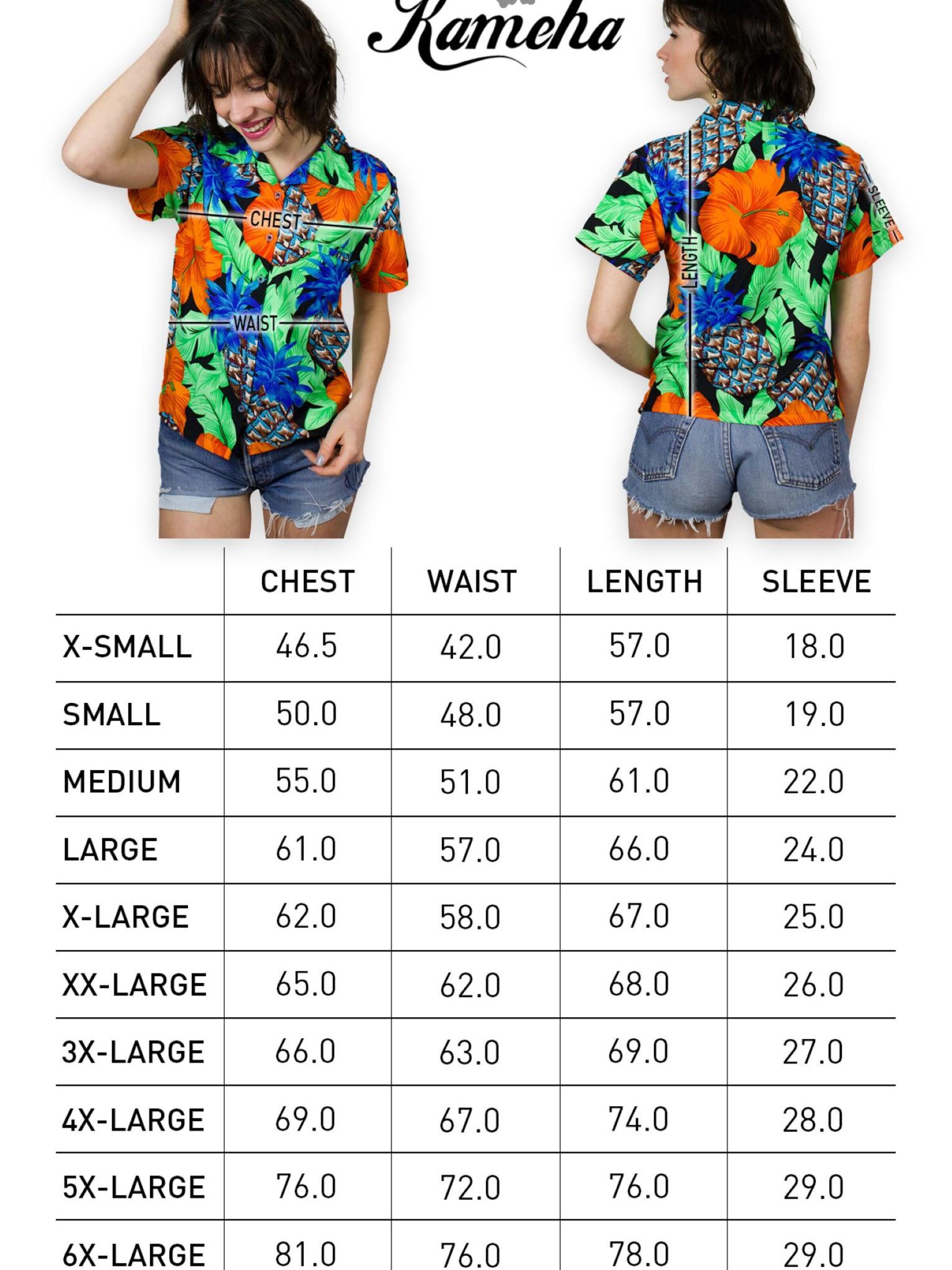 King Kameha Bluse 'Pineapple Hibiscus Black Line'‌‌‌‌ in Grün