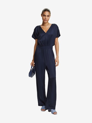 ESPRIT Jumpsuit in Blauw: voorkant