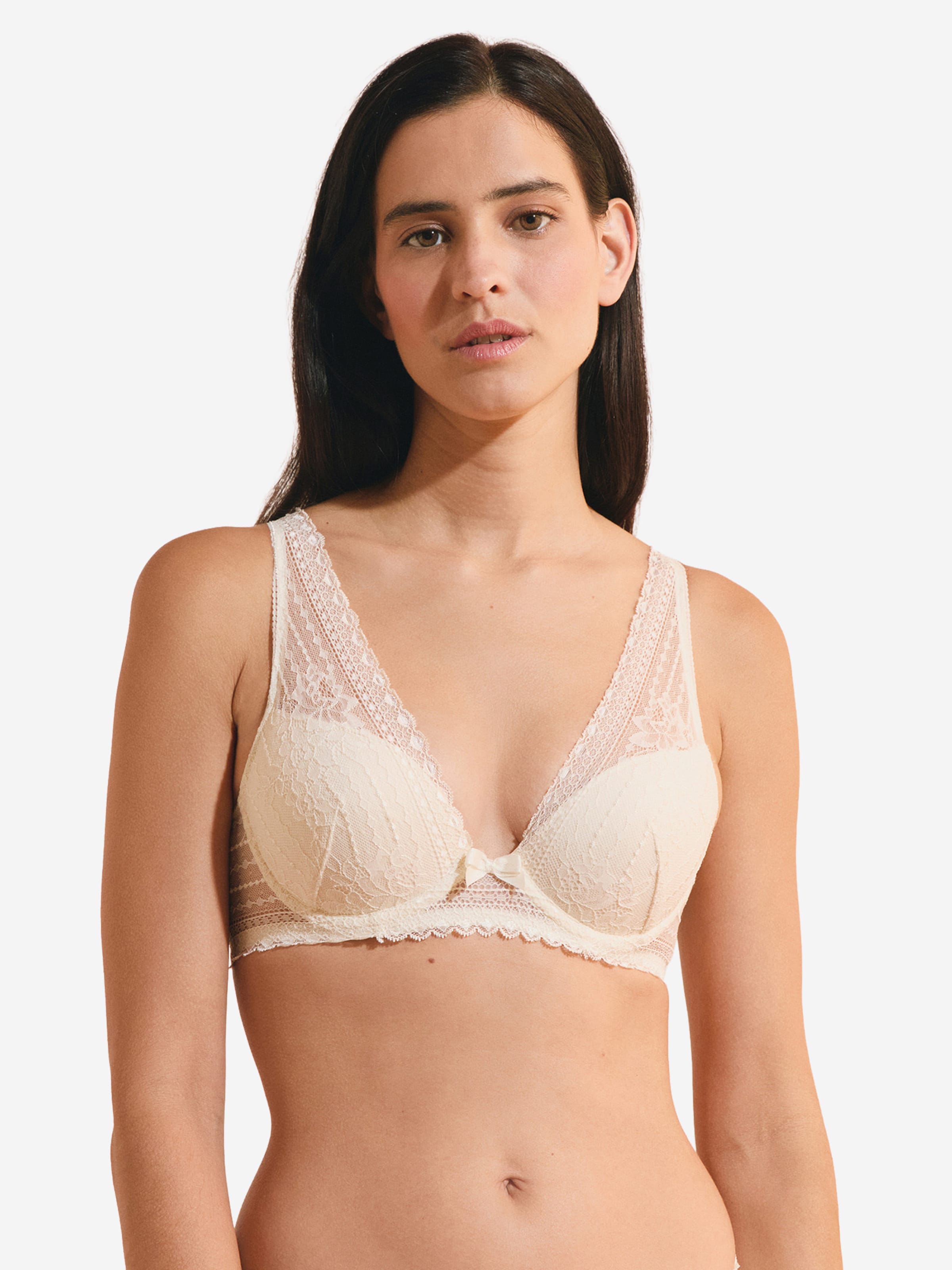 Triangolo Reggiseno 'PANAMA' di ETAM in bianco: frontale