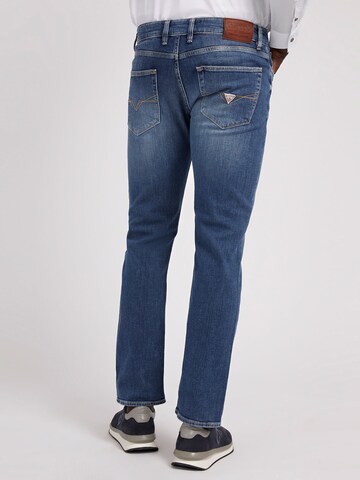 GUESS Slimfit Jeans 'Angels' in Blauw