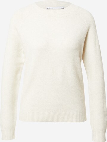 ONLY Pullover 'Rica' in Beige: predná strana