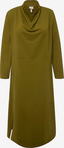 Ulla Popken Dress in Green: front