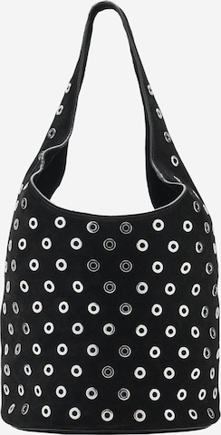 MANGOShopper torba 'Miami' - crna boja: prednji dio