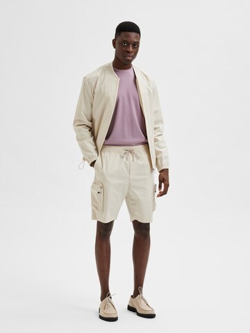 SELECTED HOMME Regular Hose in Beige