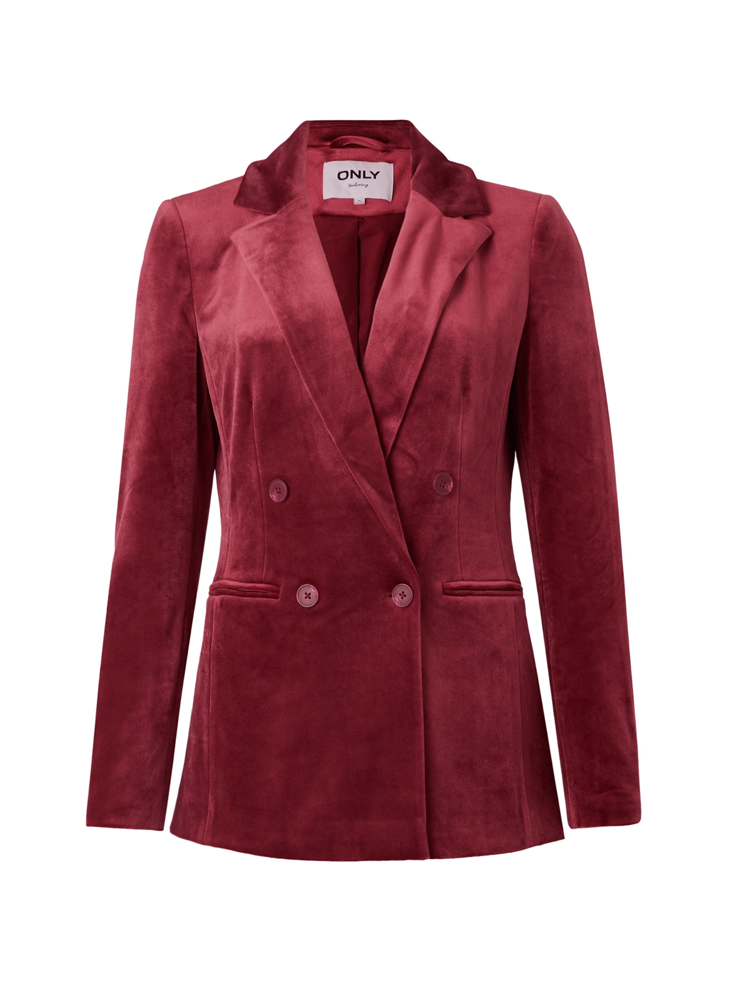 ONLY Blazer 'ONLASTRID-ELSY' en lie de vin, Vue avec produit