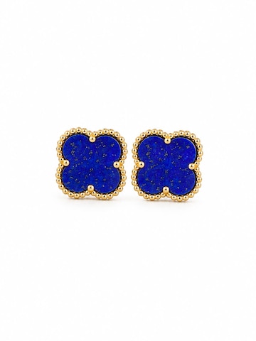 Boucles d'oreilles LanLivia en bleu : devant