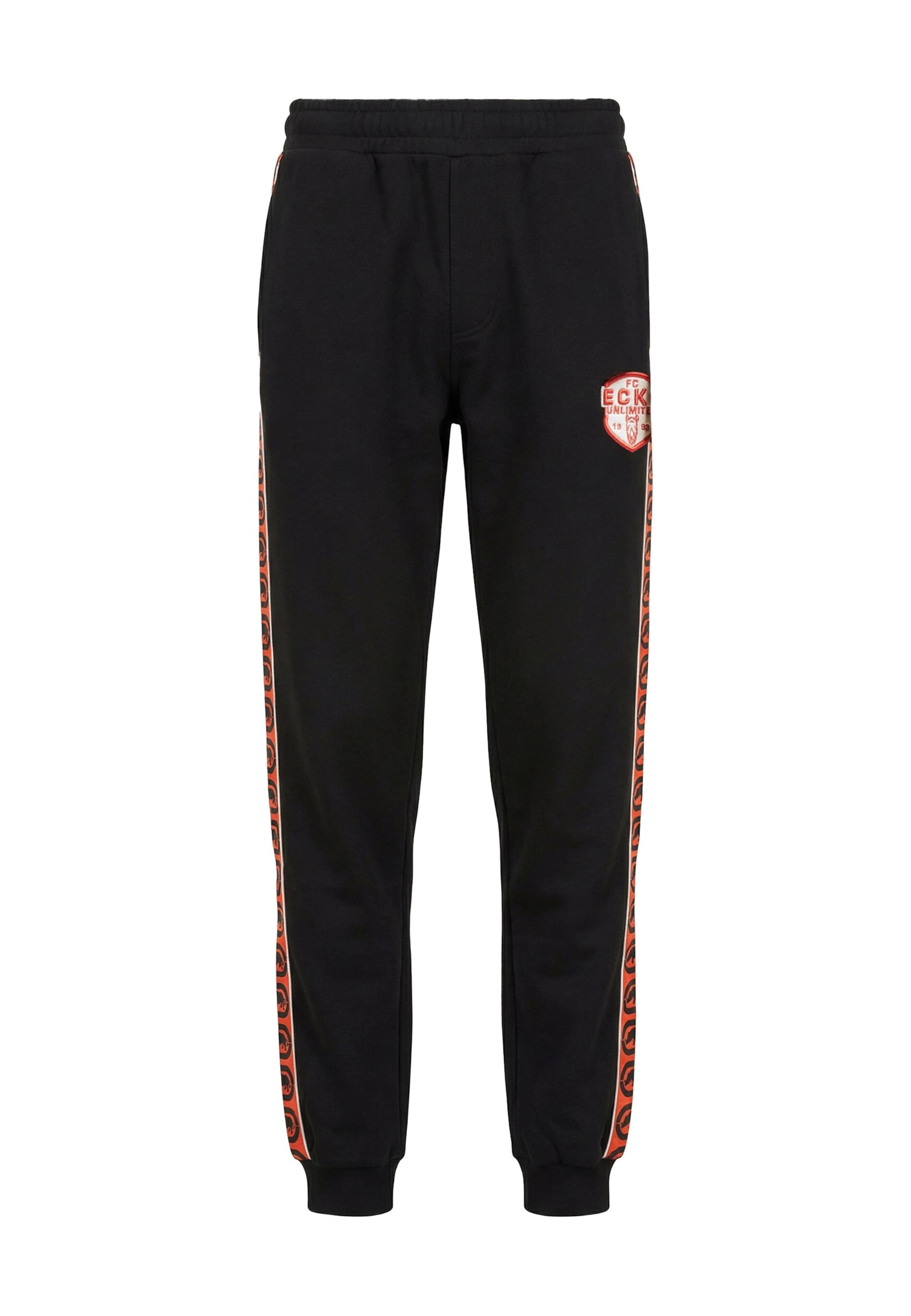 Ecko Unlimited Trousers in Lobster / Black / White, Item view