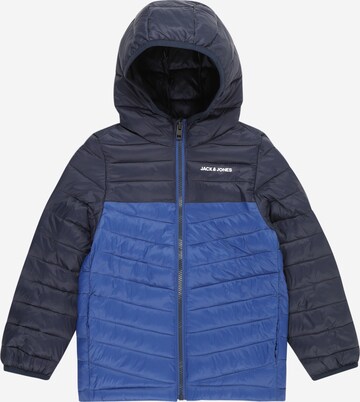 Veste mi-saison Jack & Jones Junior en bleu : devant