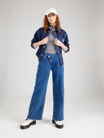 T-shirt 'Fenja' Soft Rebels en bleu