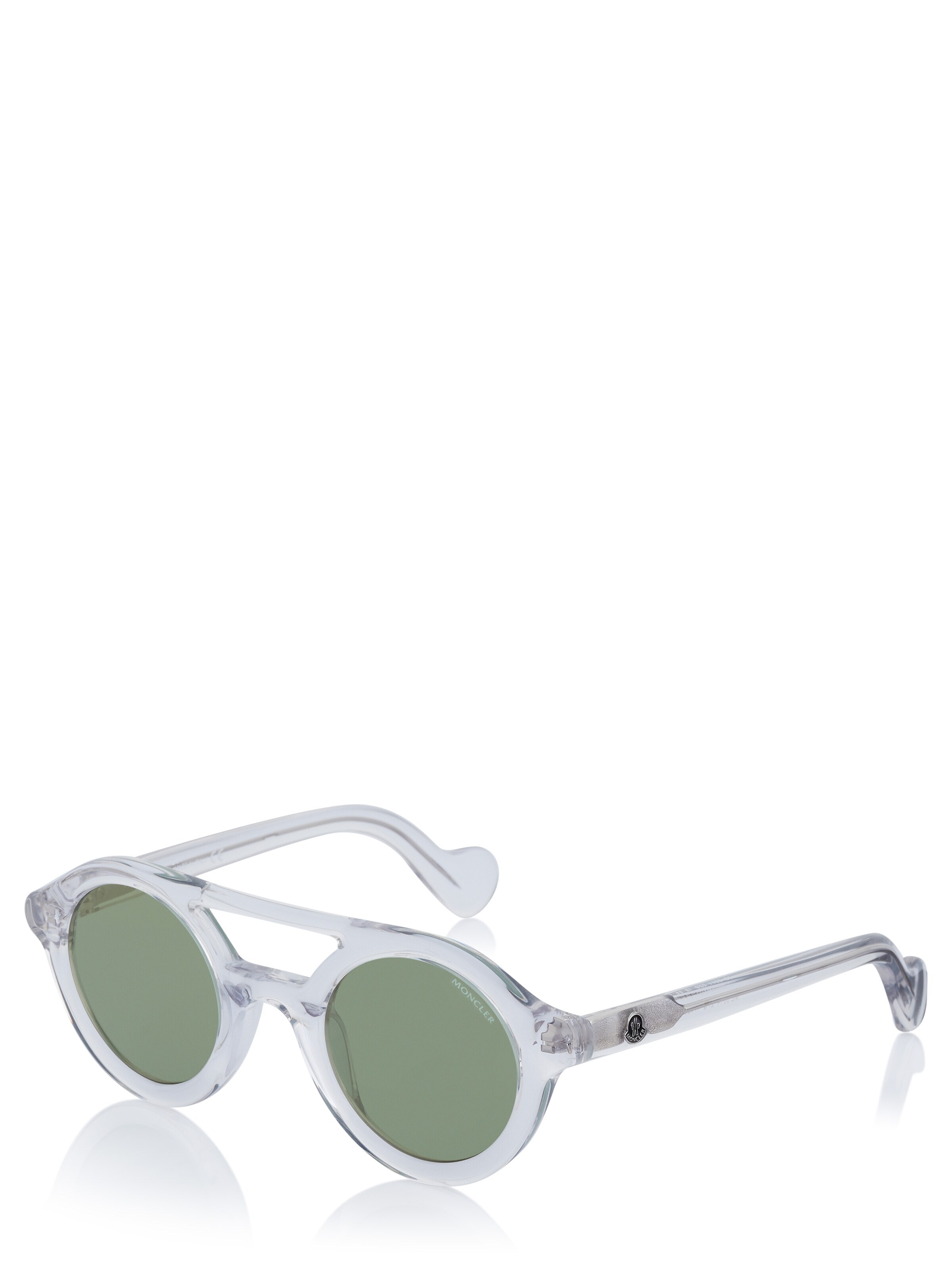 Lunettes de soleil MONCLER en transparent : devant