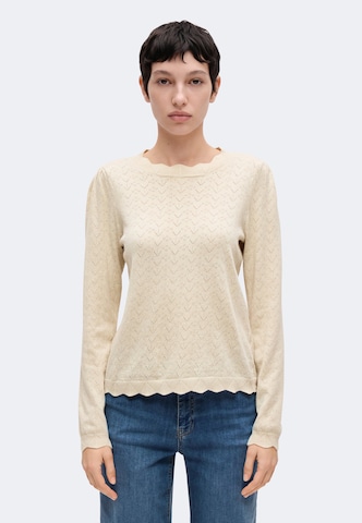 VILA Tröja 'VIFEMI' i beige: framsida