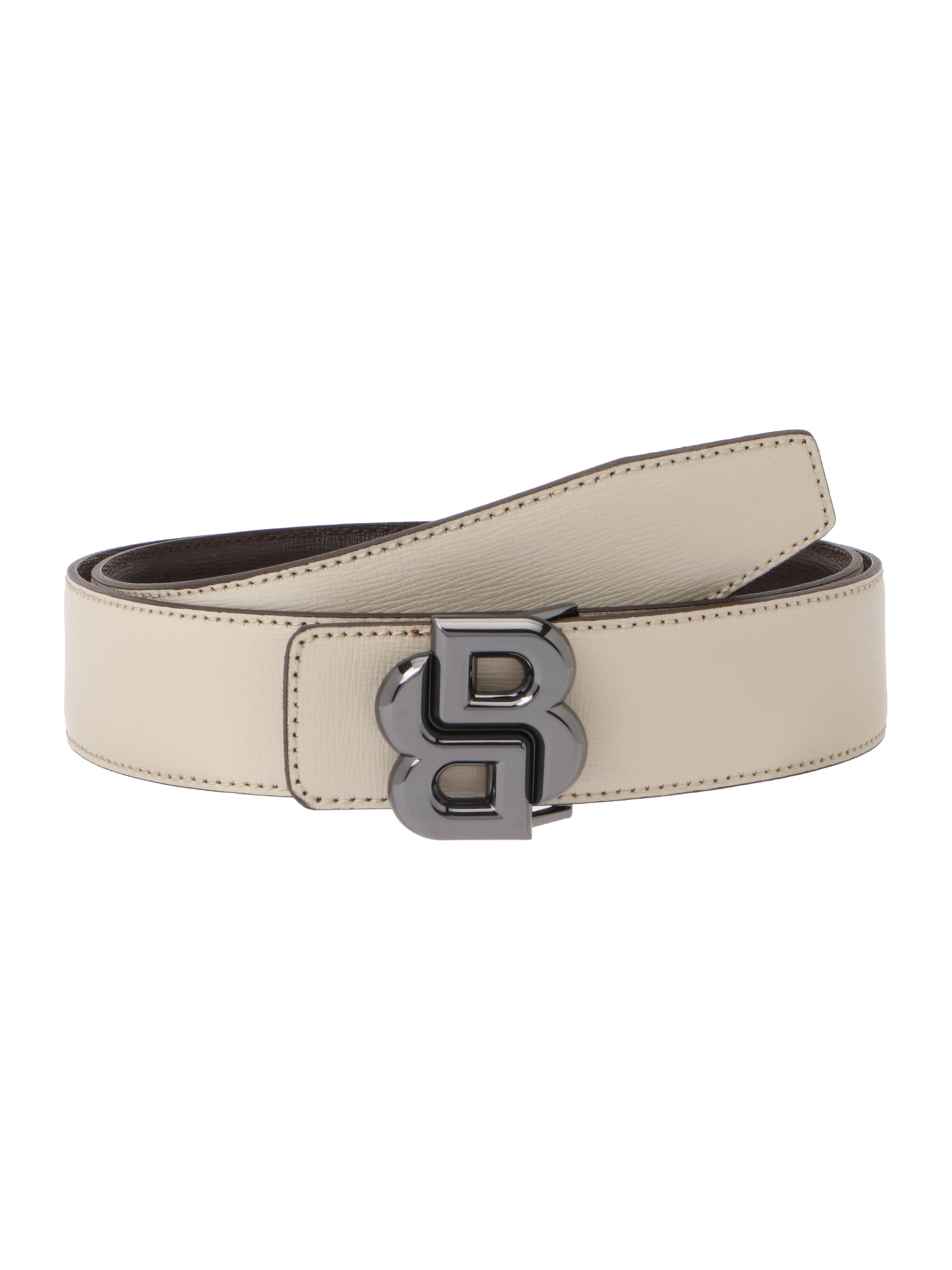 BOSS Pasek 'B_Icon' w kolorze beżowy: przód