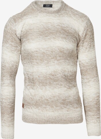 KOROSHI Pullover i beige: forside