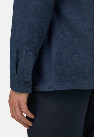 Coupe regular Chemise Boggi Milano en bleu