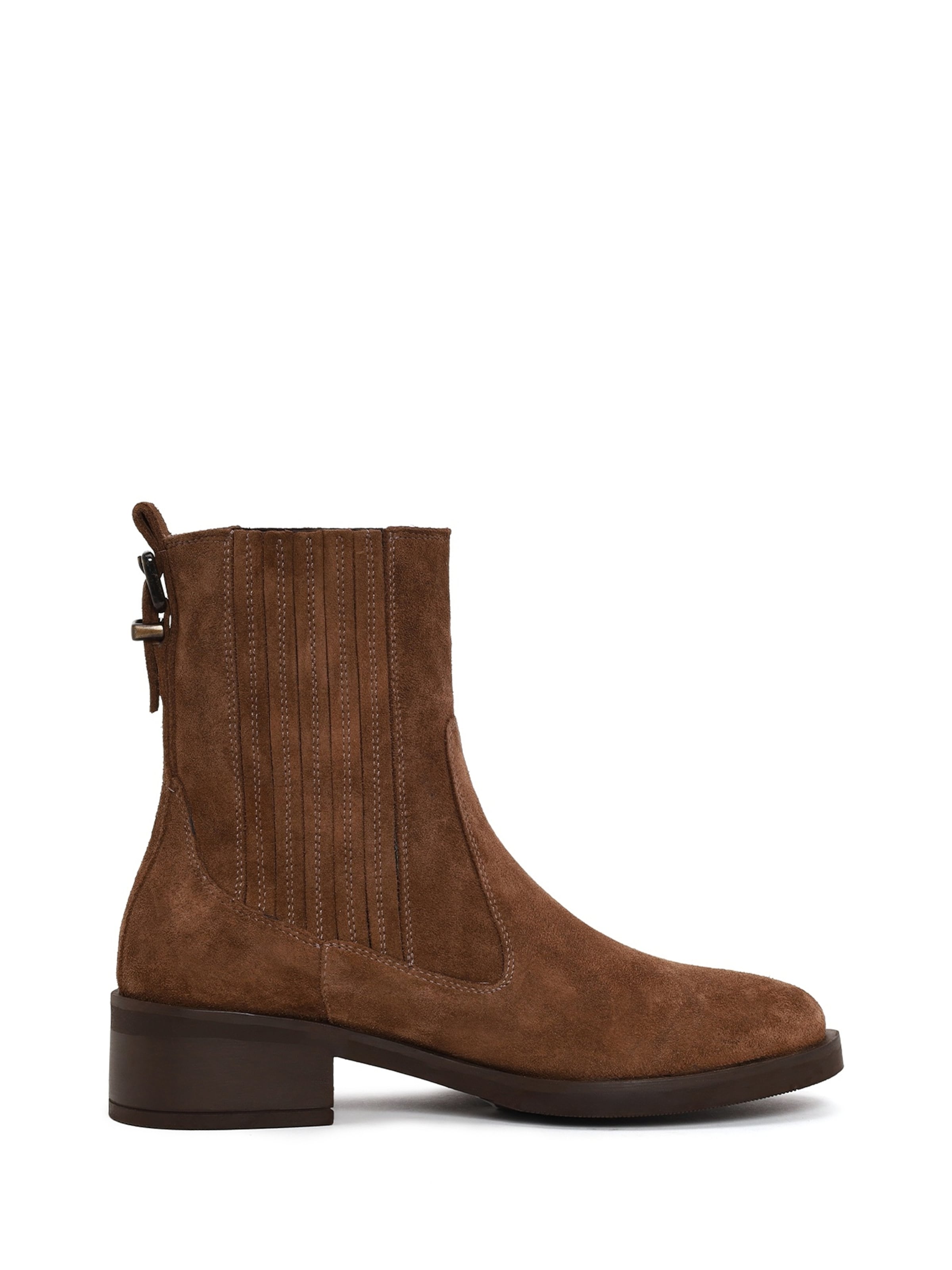 Derimod - Botas chelsea em castanho