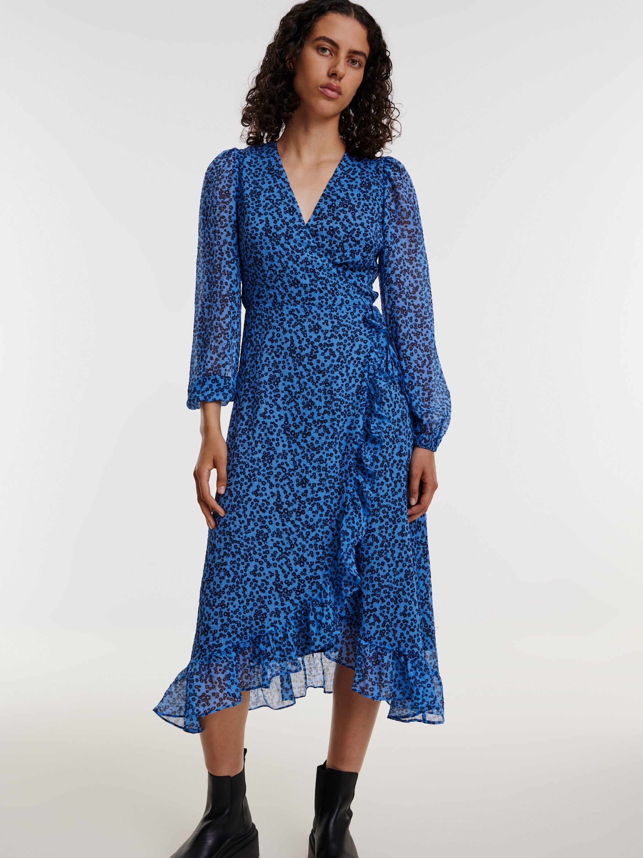 EDITED Produkte Kleid 'Peppina' blau