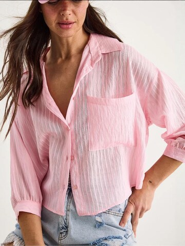 Bianco Lucci - Blusa em rosa