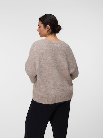 Vero Moda Curve Trui 'VMCHOPE' in Zilver