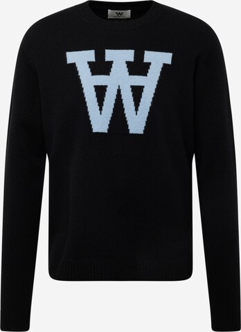 WOOD WOOD Pullover 'Tay' i sort: forside