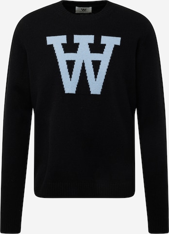 WOOD WOOD - Pullover 'Tay' em preto: frente