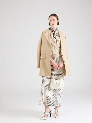 Chemisier 'Audia' MSCH COPENHAGEN en beige
