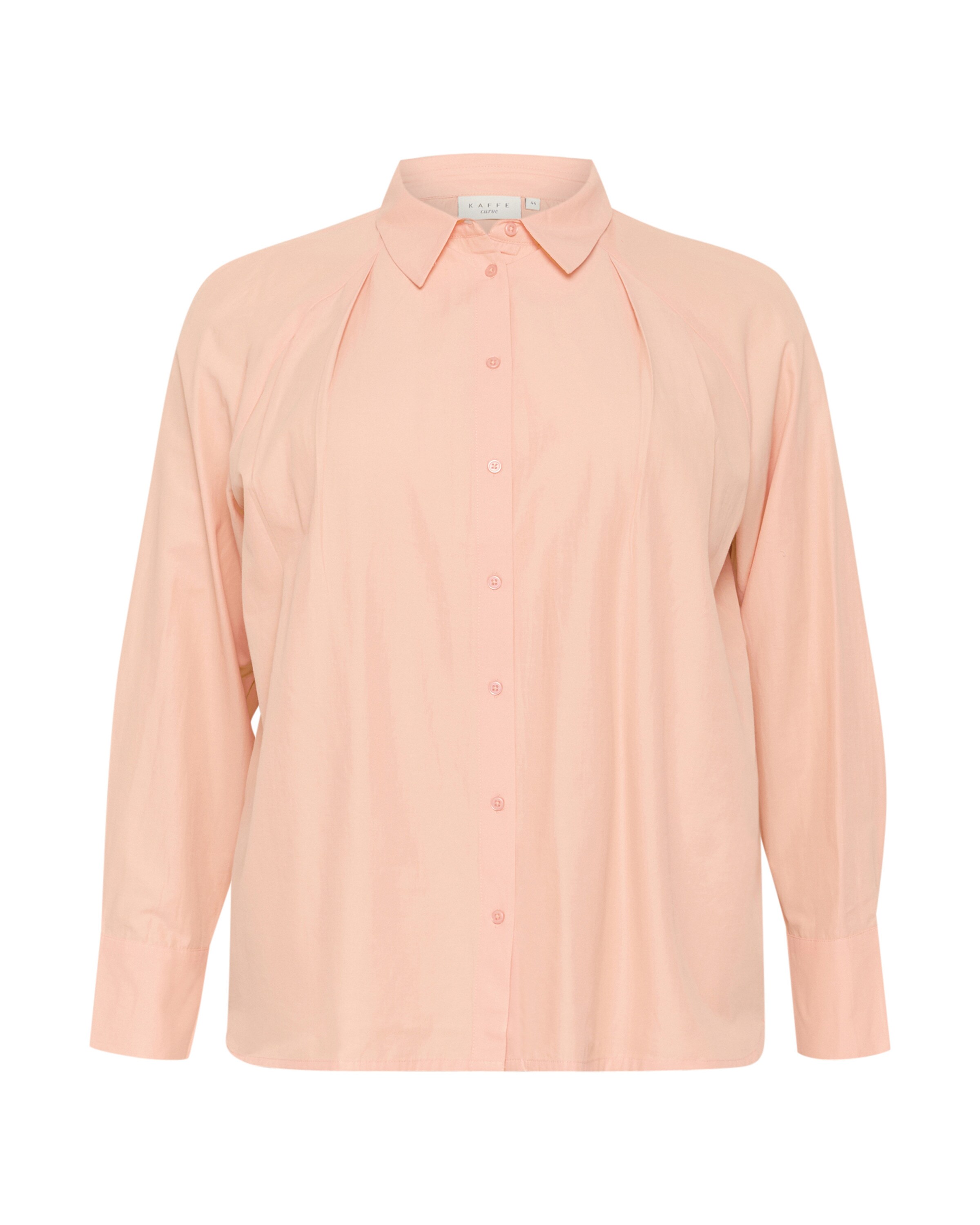 KAFFE CURVE Bluse 'Haila' in Orange: Vorderseite