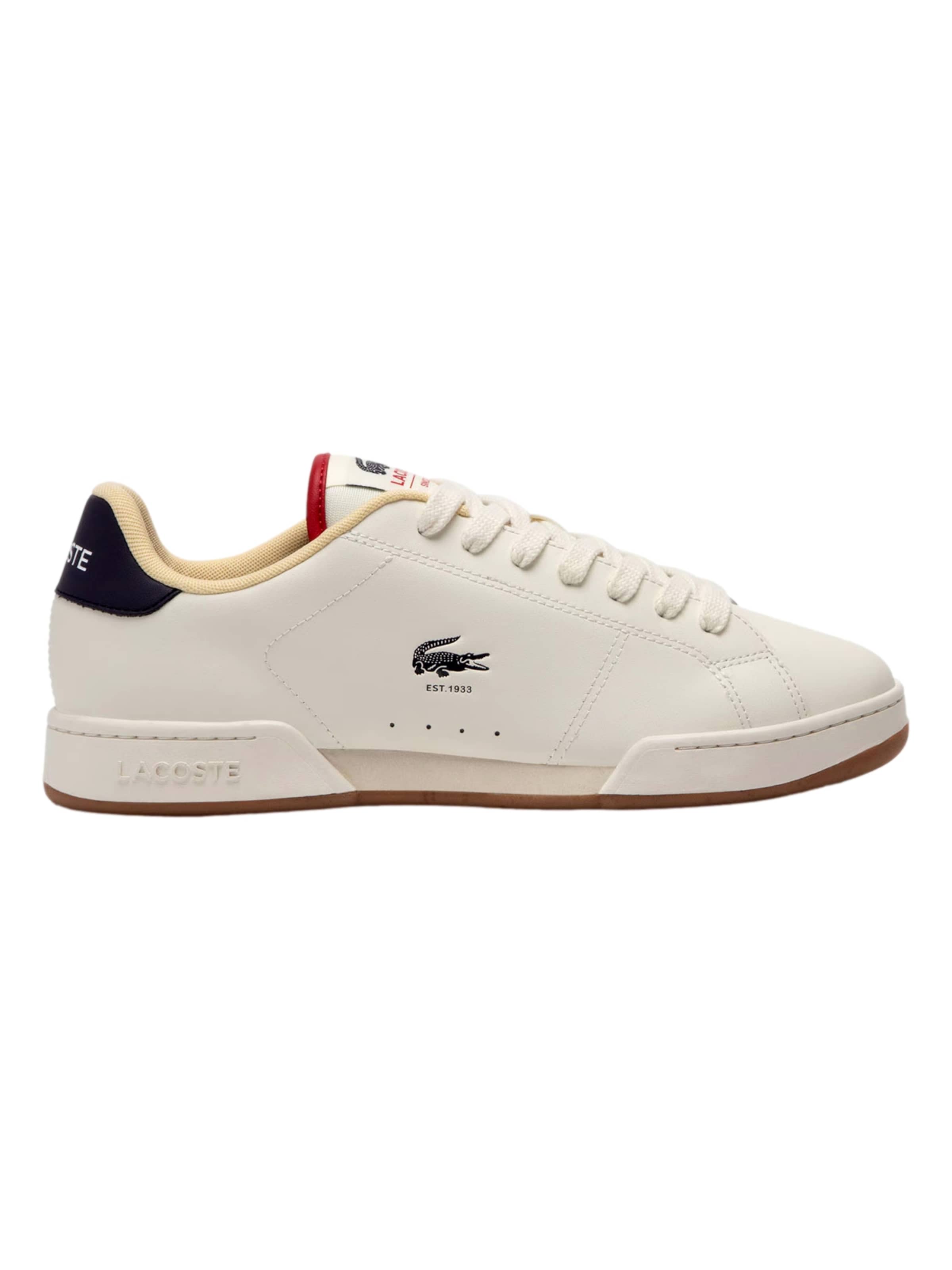 LACOSTE Nizke superge 'Carnaby Cup' | bela barva: sprednja stran